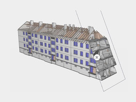 Abbildung der definierten Bauteile im gesamten Gebäudemodell als BIM Modell im IFC-Schema; Foto: B&O Gruppe
