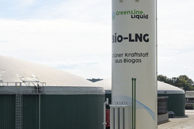 Erschließung neuer Märkte für Biogas durch Umstellung von BHKW-Betrieb auf Bio-LNG-Erzeugung, Foto: Jörg Böthling