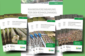 Die aktualisierte Rahmenvereinbarung und die überarbeiteten Sortiermerkblätter für Stammholz können über die Mediathek der FNR bezogen werden. 