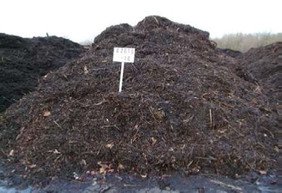 Kompostmiete vor dem Umsetzen, Quelle: Prof. Paul Scherer