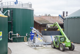 flexible Biogasproduktion: bis zu 50 % weniger Gasspeicherbedarf, Quelle:  Fraunhofer/Mahler